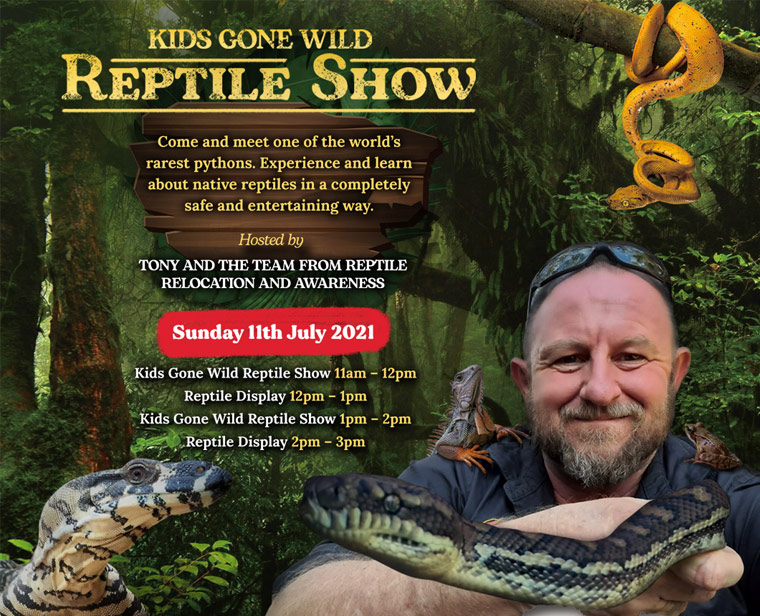 reptileshow Pimpama City Shopping Centre